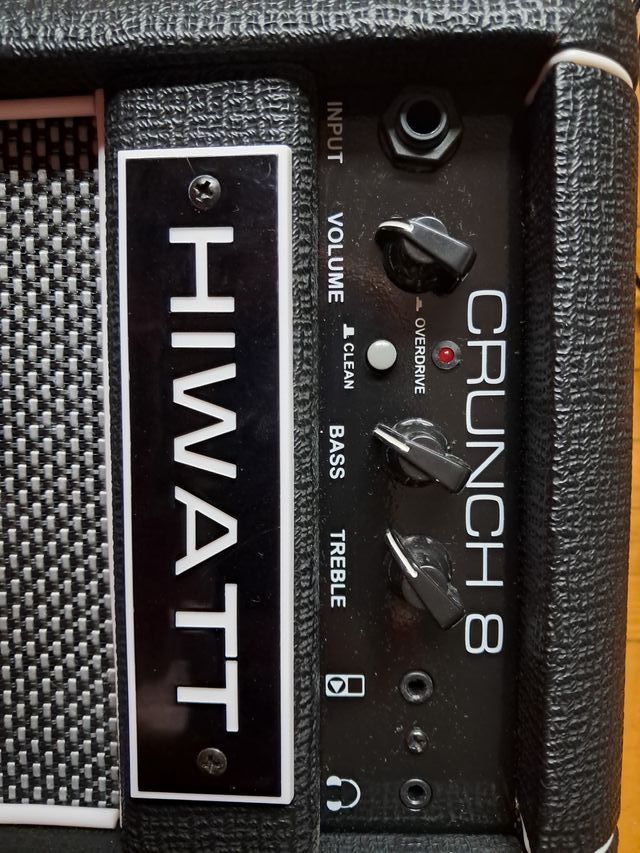 Amplificador guitarra Hiwatt Crunch 8