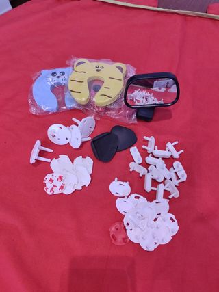 Pack seguridad bebé: casa & coche.enchufe y puerta