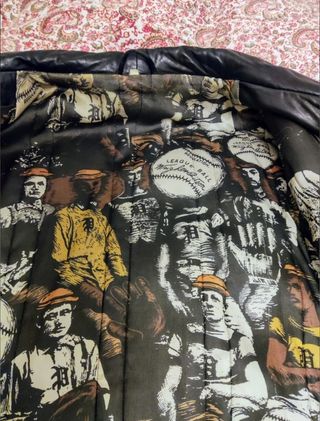 Chaqueta cazadora piel cuero como NUEVA 