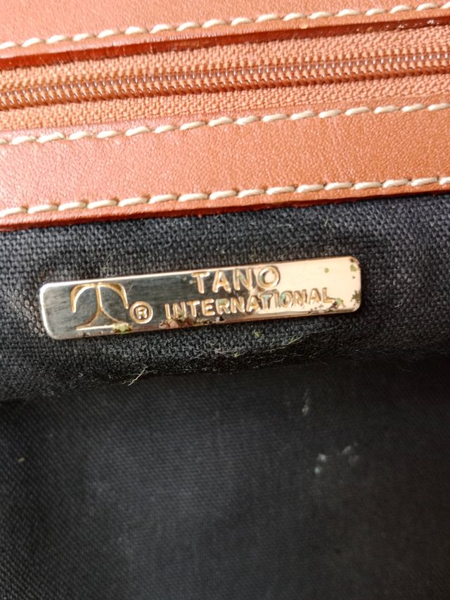 Bolso TANO verde y marrón