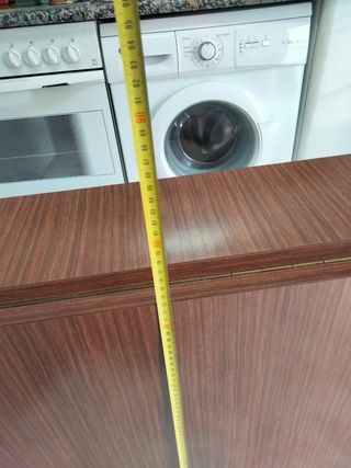 Mesa extensible madera marrón