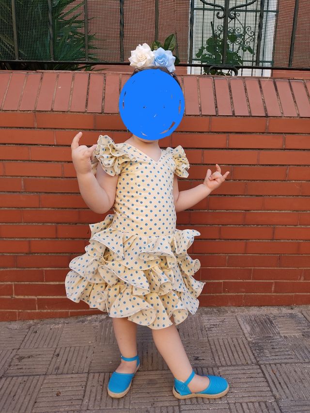 Traje flamenca