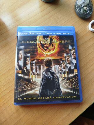 Blu Ray + DVD Los juegos del hambre