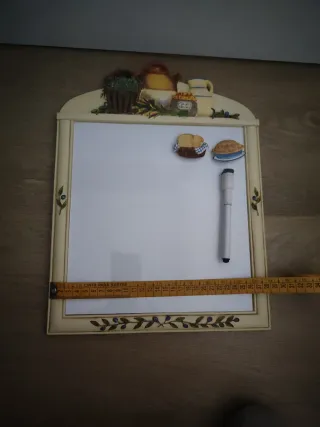 Pizarra decorativa para cocina