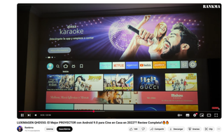 Proyector LUXIMAGEN QHD550