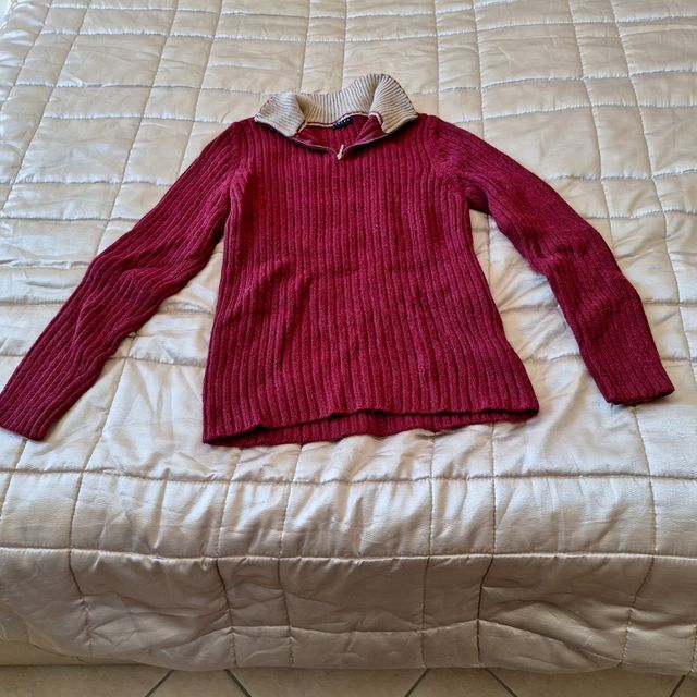 Maglione Sisley Uomo Rosso