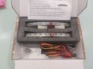 Luz LED diurnas coche