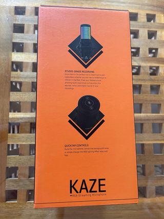 Micrófono Krom Kaze RGB - Streaming