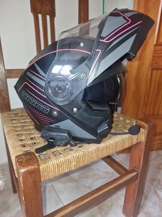 Casco abatible mujer