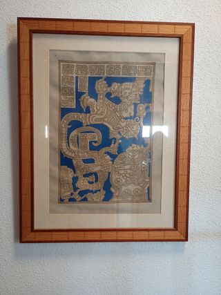 Lote Máscara,cuadros Aztecas Maya Mexicano