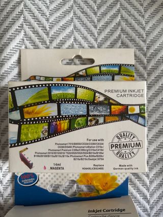 Cartuchos tinta impresora HP