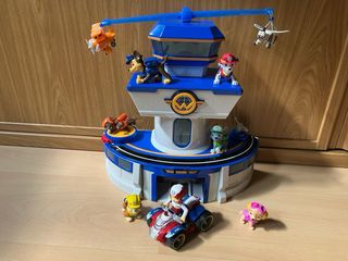 Torre de control Super Wings Patrulla canina Robot