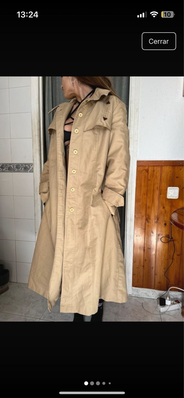 Trench beige vintage