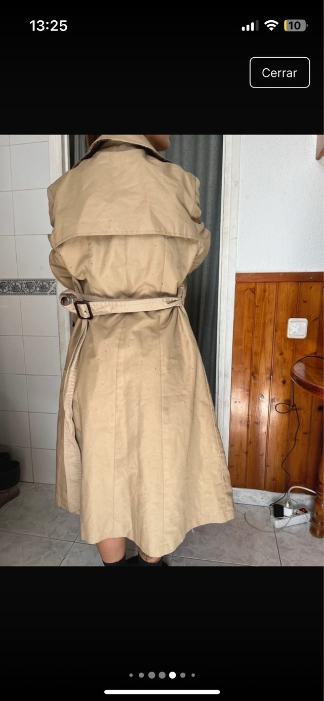 Trench beige vintage