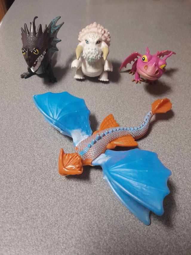 Dragones: Pack 4 figuras HTTYD