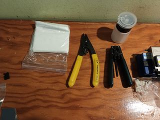 Maquinaria para fibra òptica