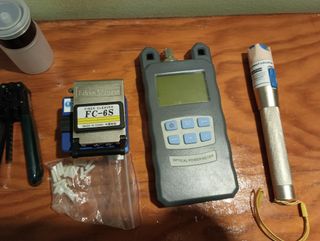 Maquinaria para fibra òptica