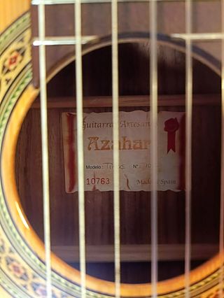 Guitarra clásica Azahar Timoe