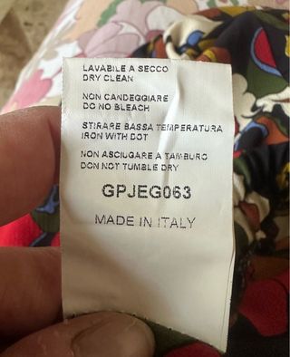 Pantaloni ampi floreali - Tg 46.