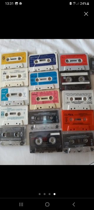 CASSETTES DE COLECCION DECADA 60