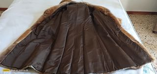 Pelliccia marrone vintage