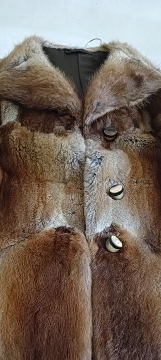 Pelliccia marrone vintage