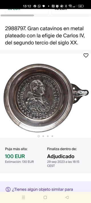 Gran catador de vino de Alpaca