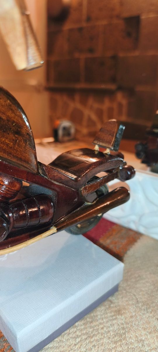 Modellismo Statico Harley Cm 28 Vintage in legno