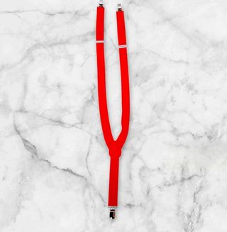 Tirantes rojos elásticos - Unisex