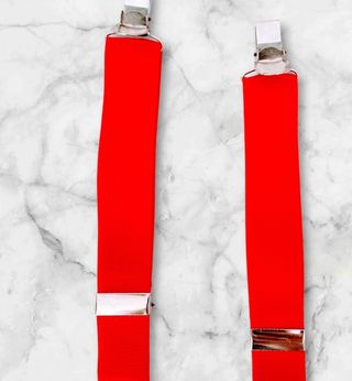 Tirantes rojos elásticos - Unisex