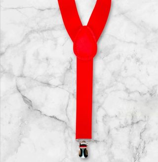 Tirantes rojos elásticos - Unisex