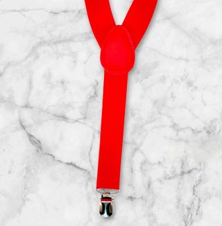 Tirantes rojos elásticos - Unisex