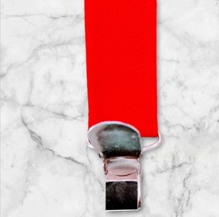 Tirantes rojos elásticos - Unisex