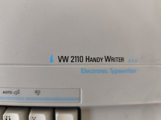 Maquina de escribir vintage Philips electrónica.