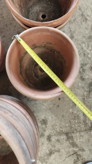 Macetas de barro