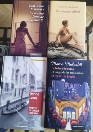 Libros novela misterio, policiaca, ficción