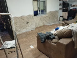 Trabajos de pintura y jardinería