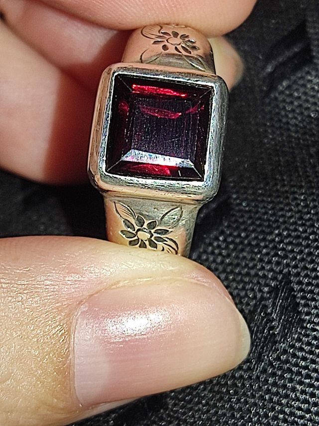 Rebajas!Anillo antiguo plata