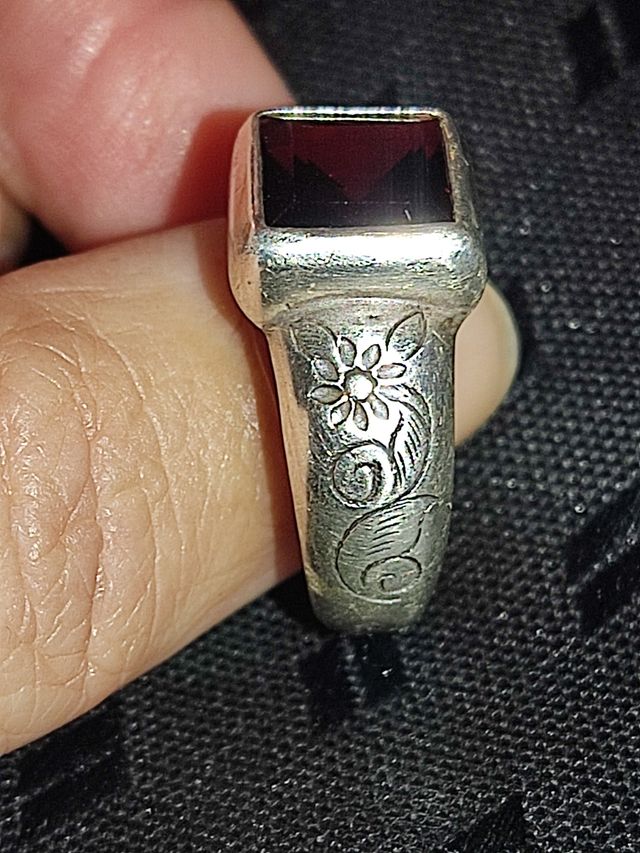 Rebajas!Anillo antiguo plata