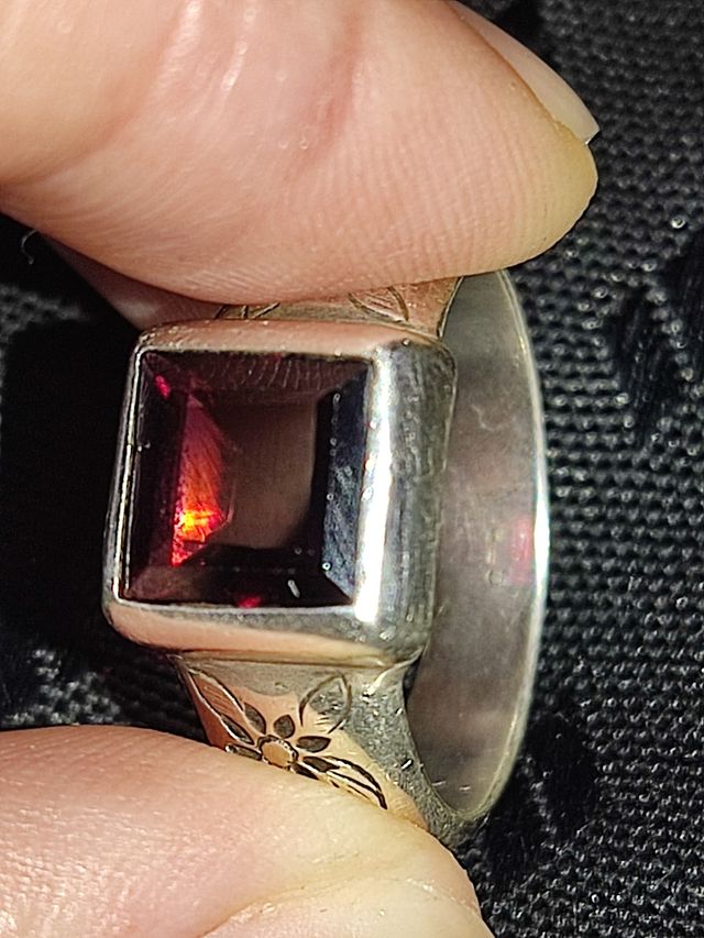 Rebajas!Anillo antiguo plata