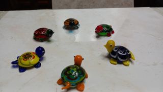 6 Tartarughe Murano Vetro murrine+
6 tartarughe