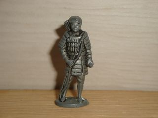Soldatini Kinder Ferro- Samurai 2 - Zinco 35mm. Me