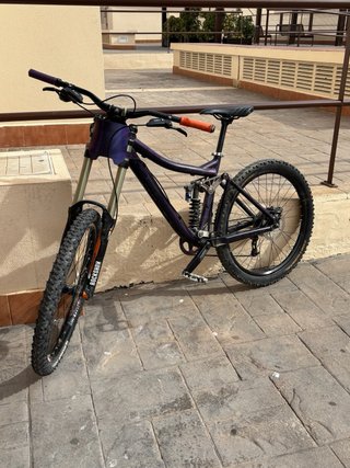 Bicicleta doble suspensión Iron Horse