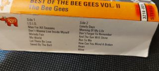 Casete Bee Gees retro vintage
