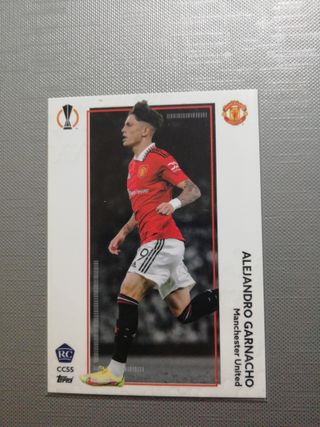 Garnacho rookie topps total football 