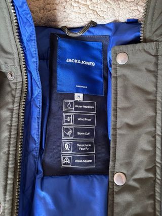 Parka Jack & Jones verde oliva