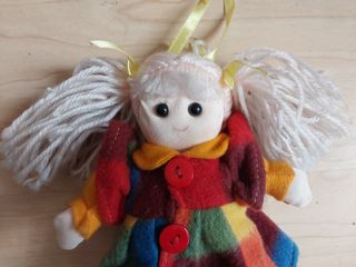 Muñeca peluche retro