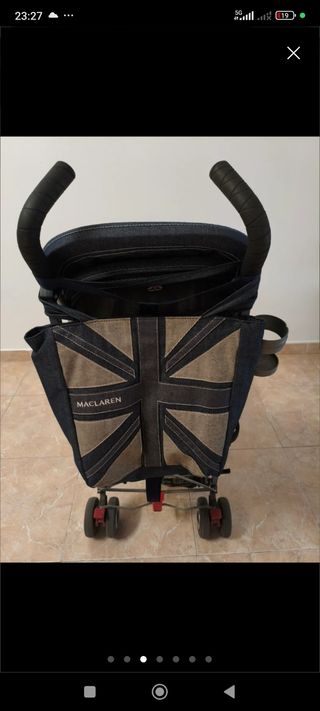 Cochecito Maclaren + saco