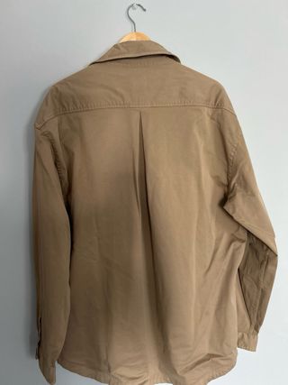 Sobrecamisa Zara beige - Talla L