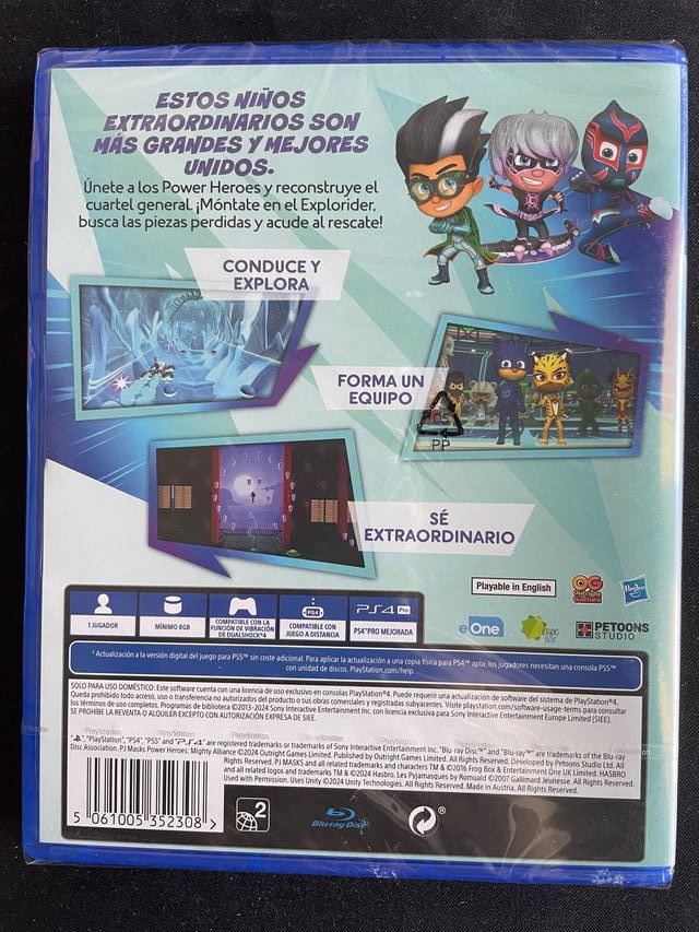 PS4 - PJ MASKS POWER HEROES - PRECINTADO